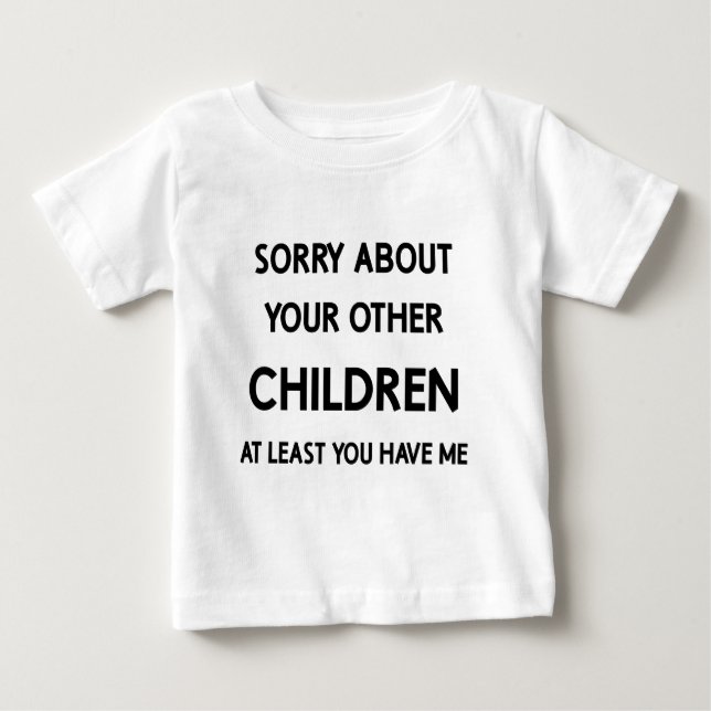 Roligt Favoritbarn ledsen för ditt andra barn T Shirt (Framsida)