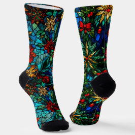 Roligt Festive Stached Glass Odd Sockel Socks