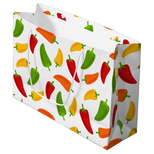 Roligt Fiesta Chili-paprika roligt stor presentväs (Framsidan Vinklad)