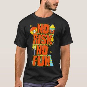 Roligt Fireworks Pyro Fireworks Pyrotechnician Pyr T Shirt