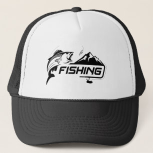 Roligt Fishing Graphic Art Fisherman Fish Keps