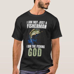 Roligt fiske mig förmiddag inte precis en fiskare t shirt