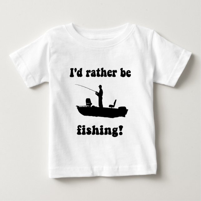 Roligt fiske tee shirt (Framsida)