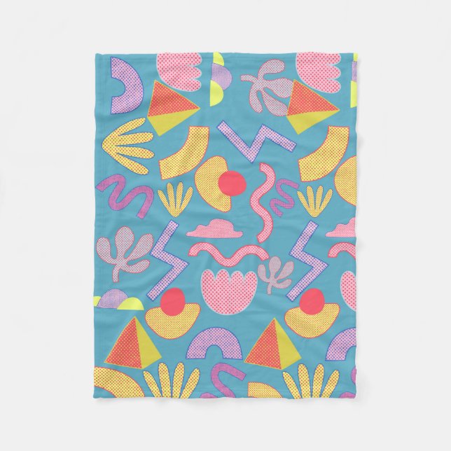 roligt fleecefilt (Framsidan)