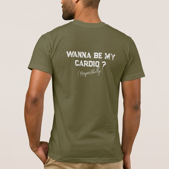 Roligt Flirtigt T Shirt (Baksida)