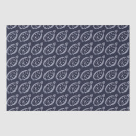 Roligt Flounder Fish in Light Lila on Deepest Blue