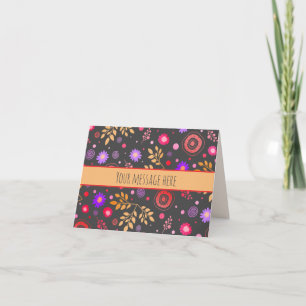 Roligt FlowersModern Personlig-inspiration Kort