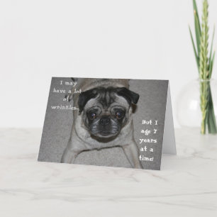 Roligt födelsedagkort kort