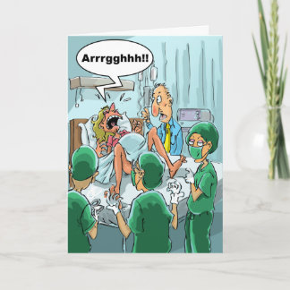 Roligt födelsedagönskemål - din mamma kort