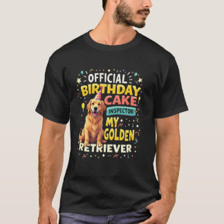 Roligt födelsedagspresent Guld Retriever Hund T Shirt