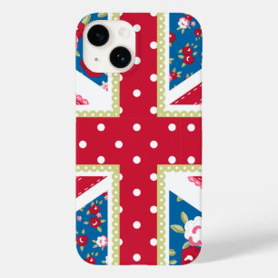 Roligt Folk Quilt British Union Jack Flowers