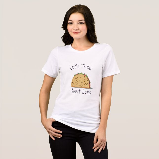 Roligt Foodie Design T Shirt (Framsida Full)