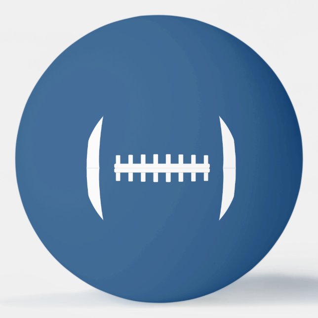 Roligt Football Player / Coach Anpassningsbar Numb Pingisboll (Framsidan)
