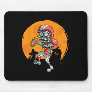 Roligt Football Zombie Player Halloween Football S Musmatta
