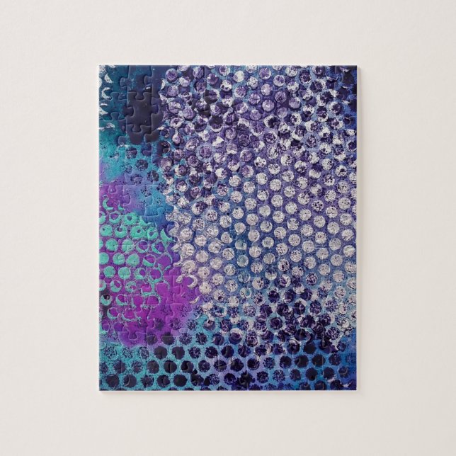 Roligt för Abstrakt med spetsar Pussel (Vertikal)