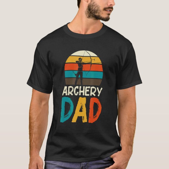 Roligt för Archer Bow Hunting T Shirt (Framsida)