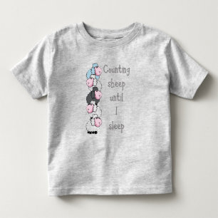 Roligt för att räkna får tills jag sover citat t shirt
