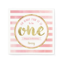 Roligt för att vara en Rosa och Guld första Födels