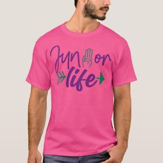 Roligt för barn för Life Girls Scout Junior Scout T Shirt