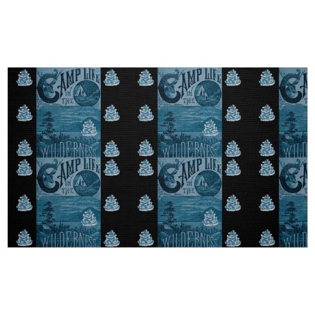 Roligt för Camp Life-struktur Tyg (Fat Quarter)