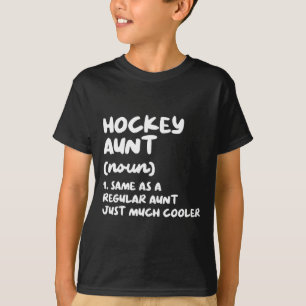 Roligt för definition av Hockey Moster och Sassy S T Shirt