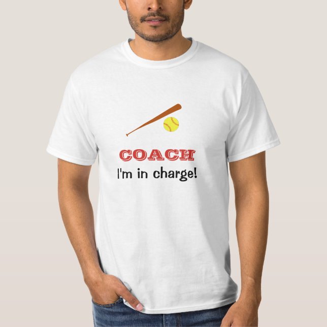 Roligt för eget namn för Softball-buss Tee (Framsida)