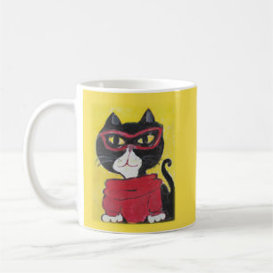 Roligt för färgning av indie Folk Art Turtleneck C Kaffemugg