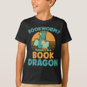 Roligt för för Lusjmask, Kids Dragon Älskare B T Shirt