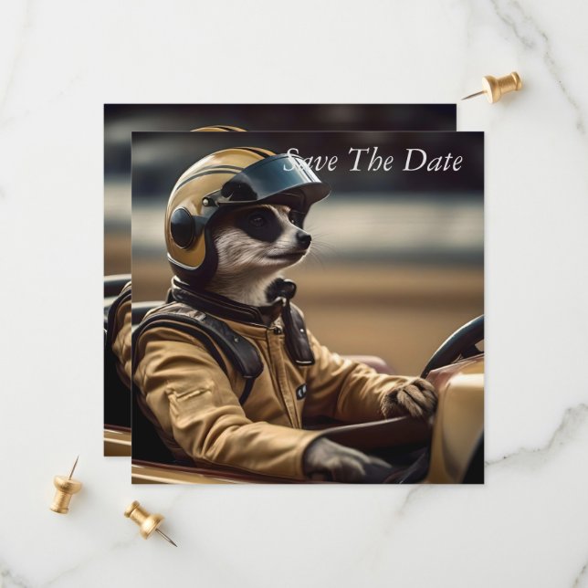 Roligt för formel: Professionell Meerkat Tävling b Spara Datumet (Fram/Back In Situ)