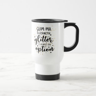 Roligt för GLAM-MORSA GamP Grandma Glitter Always Resemugg