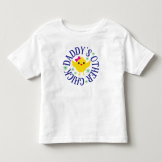 Roligt för Gult av för Cute Pappor annan Chick T Shirt