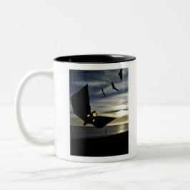 Roligt för Halloween Två-Tonad Mugg