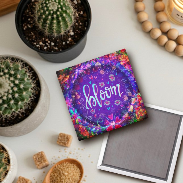 Roligt för inspiration till Trendig för Blommigt a Magnet (Skapare uppladdad)