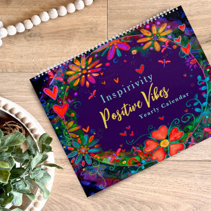 Roligt för inspirationsinriktad vibes-inspiration kalender