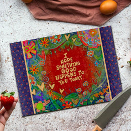 Roligt för inspirationsmotiv för Blommigten Heart