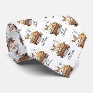 Roligt för jultomhet Pembroke Welsh Corgi (red1) Slips