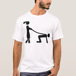 roligt för kandidatparti bröllop tee shirt