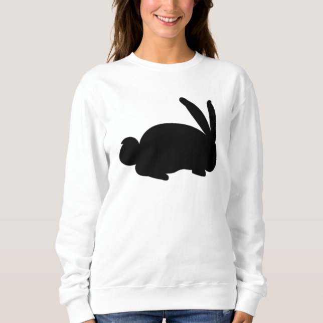Roligt för kanin (kanin) t shirt (Framsida)