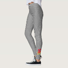 Roligt för kontrollerat idrottsgruppsnummer i Init Leggings