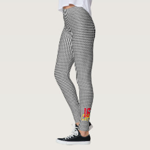Roligt för kontrollerat idrottsgruppsnummer i Init Leggings