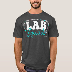 roligt för laboratorietekniker för labbtrupp t shirt