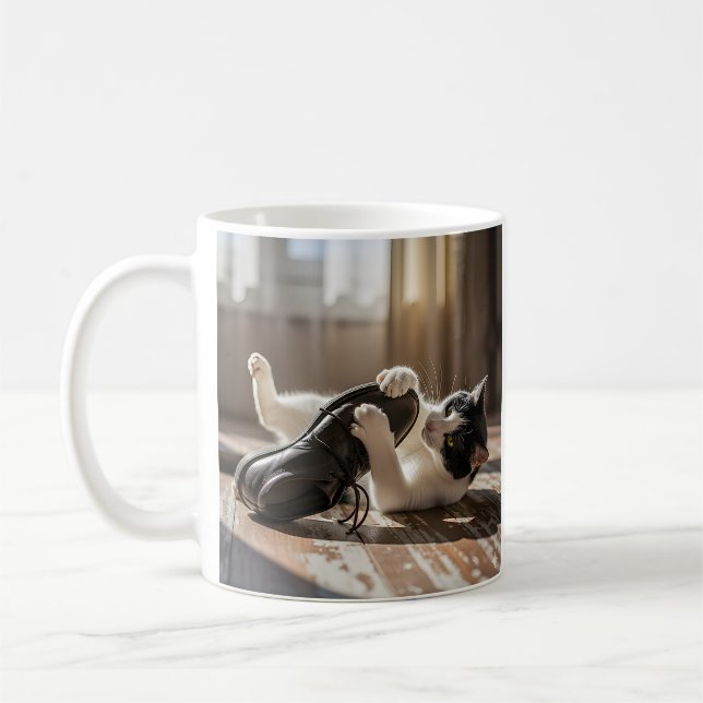 Roligt för leksaksskor kaffemugg (Vänster)