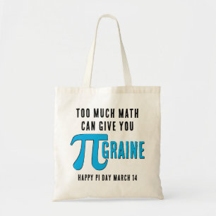 Roligt FÖR MUCH PI Day Tygkasse