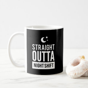 Roligt för nattförskjutning för raksträcka OUT Kaffemugg