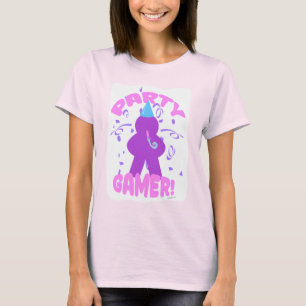Roligt för Party Gamer Epic Meeple Boardmatch- T Shirt