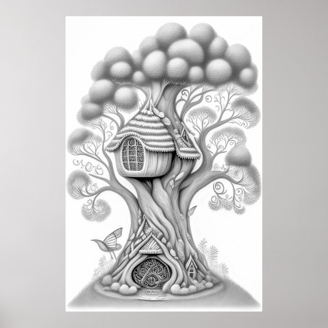 Roligt för Poster av familj med Giant Paintable (Framsidan)