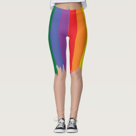 Roligt för Pridet Köra Noveltyn Färg Leggings