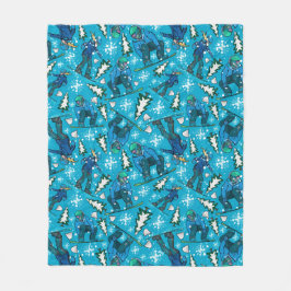 Roligt för snurrande fleecefilt