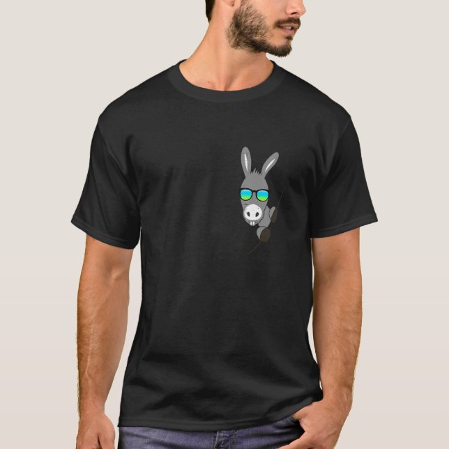 Roligt för tecknad av  av populära donkey-vänner t shirt (Framsida)