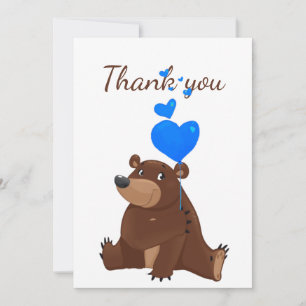 Roligt för Tecknad av tack Nalle Bubblor  Animals